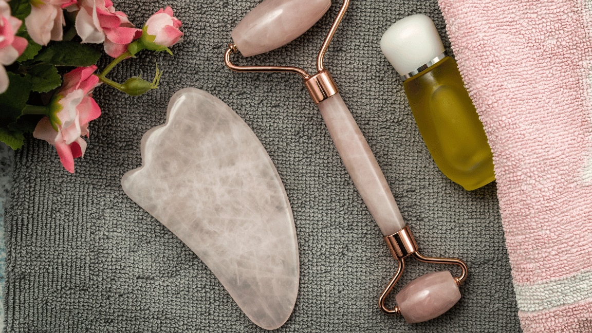 Gua Sha and Jade Roller Skin Improvement - BeBeautiful