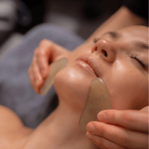 Gua Sha and Jade Roller Skin Improvement - BeBeautiful