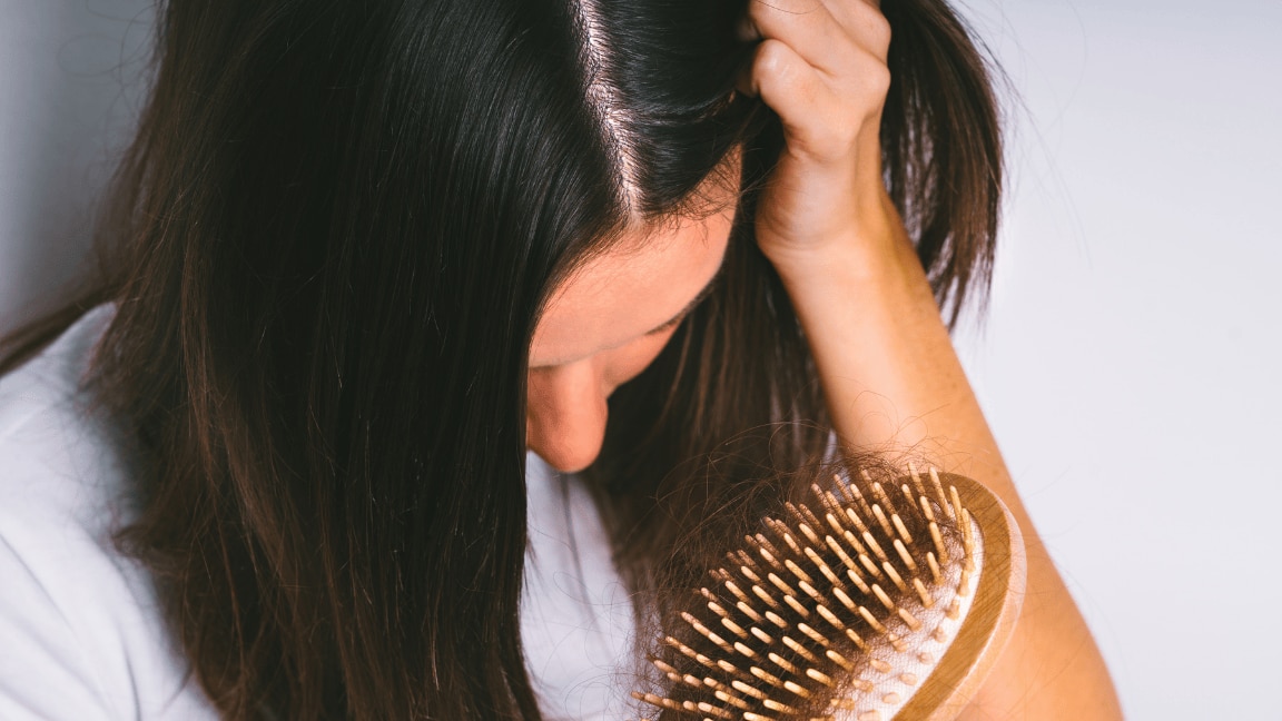 Learn the difference between hair shedding and hair loss