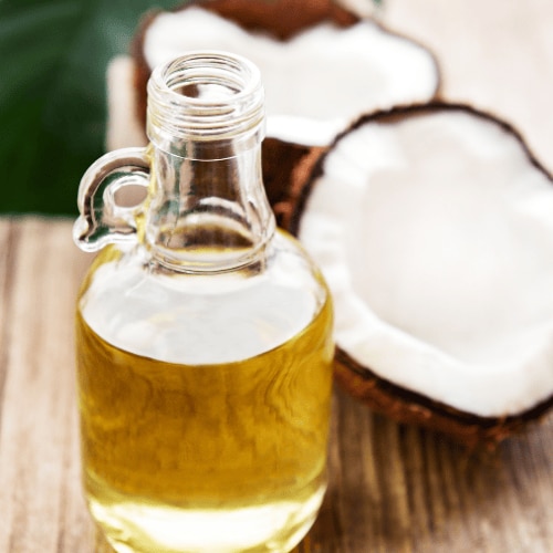 Coconut oil for hair growth helps repair damaged and weak hair