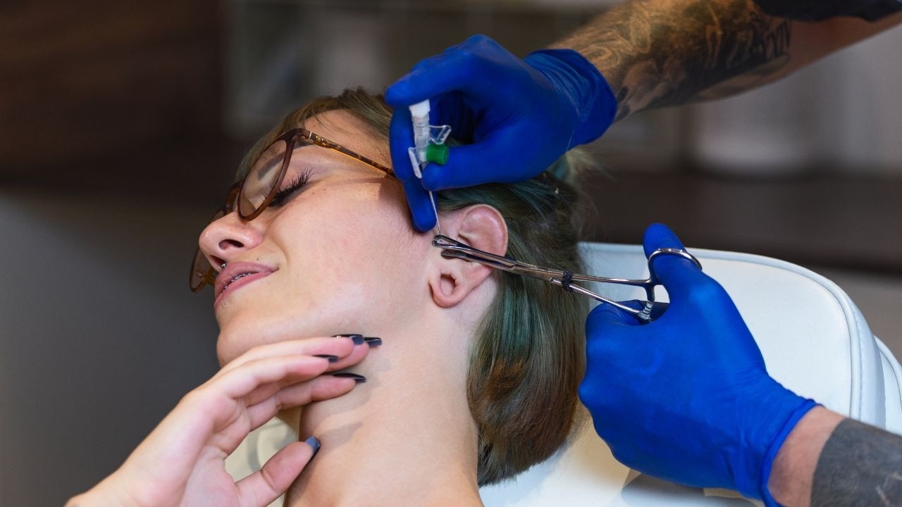 Needle piercing