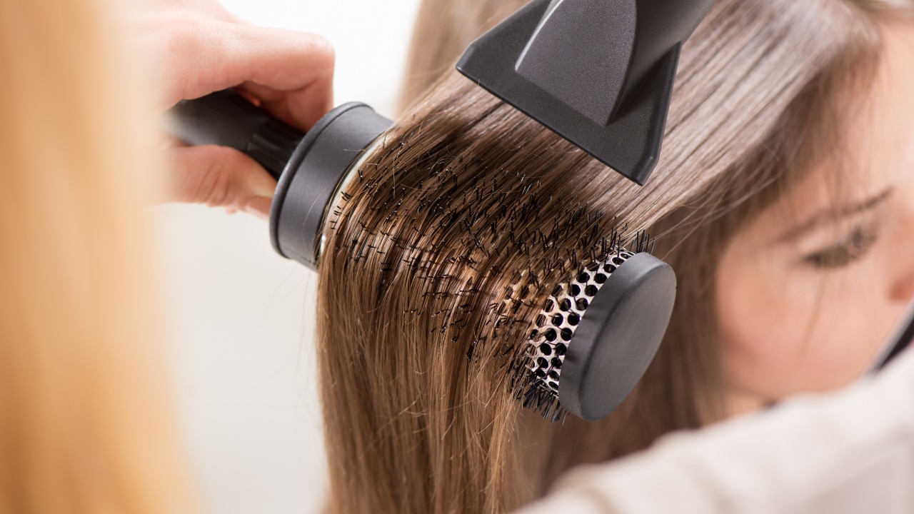 Blow drying