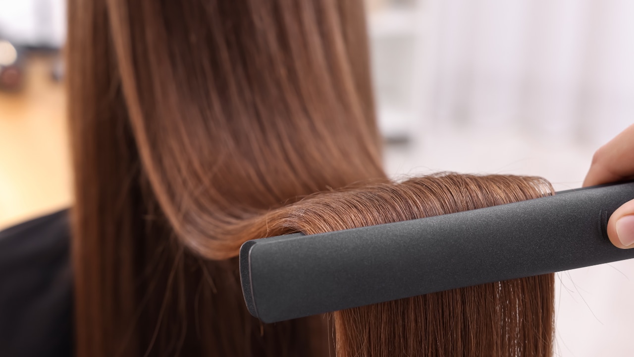 Non-chemical hair straightening methods