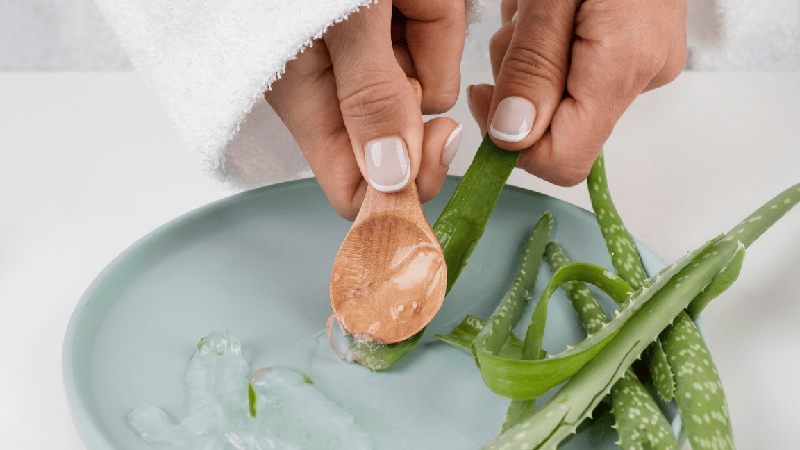 An Aloe Vera Hair Mask For Every Hair Concern