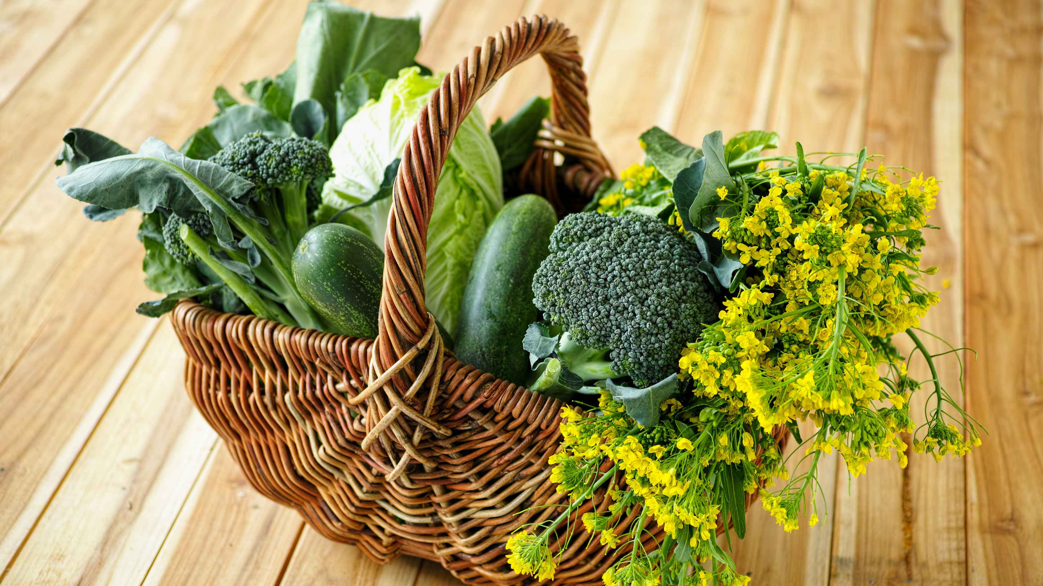 Green leafy vegetables