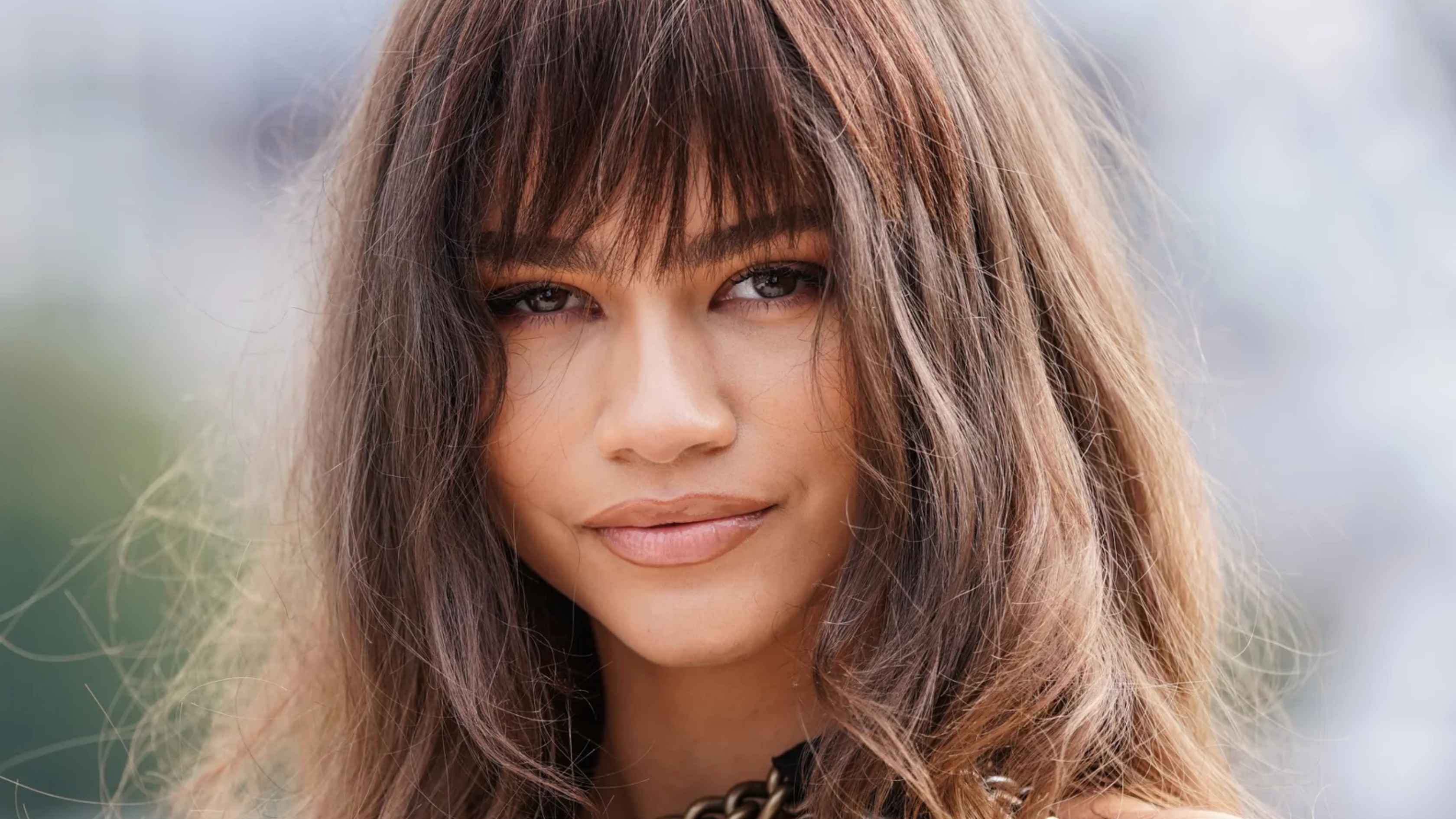 A shag with birkin bangs