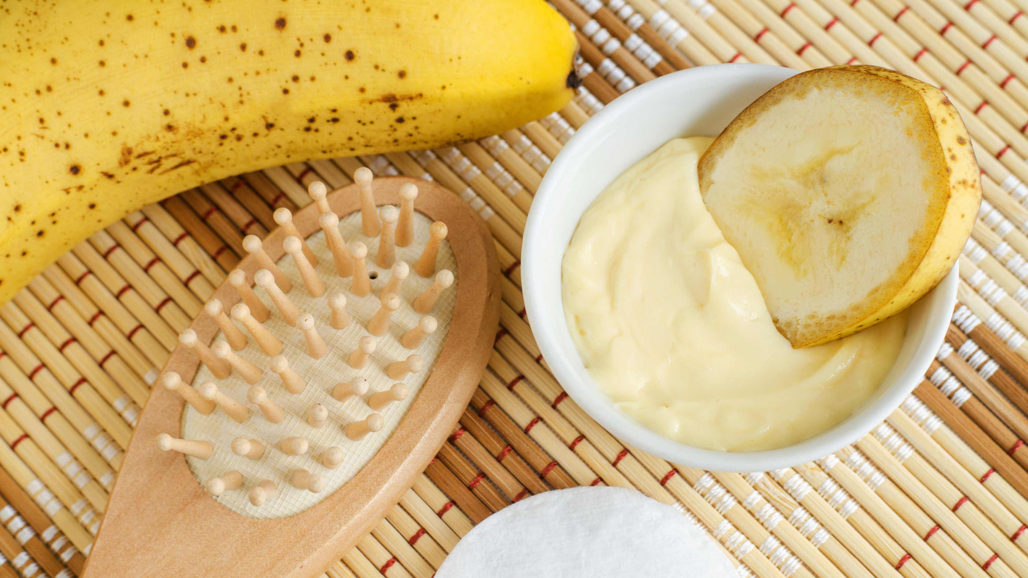 Banana and curd mask
