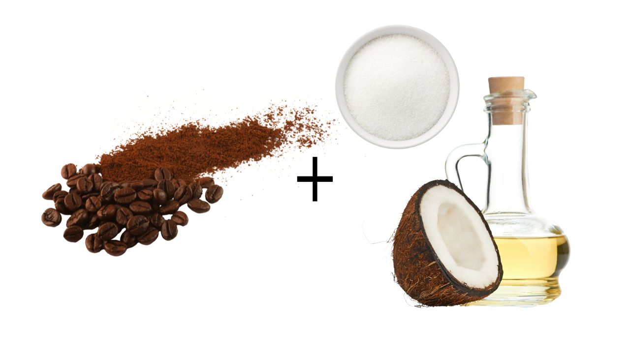 coffee sugar coconut oil
