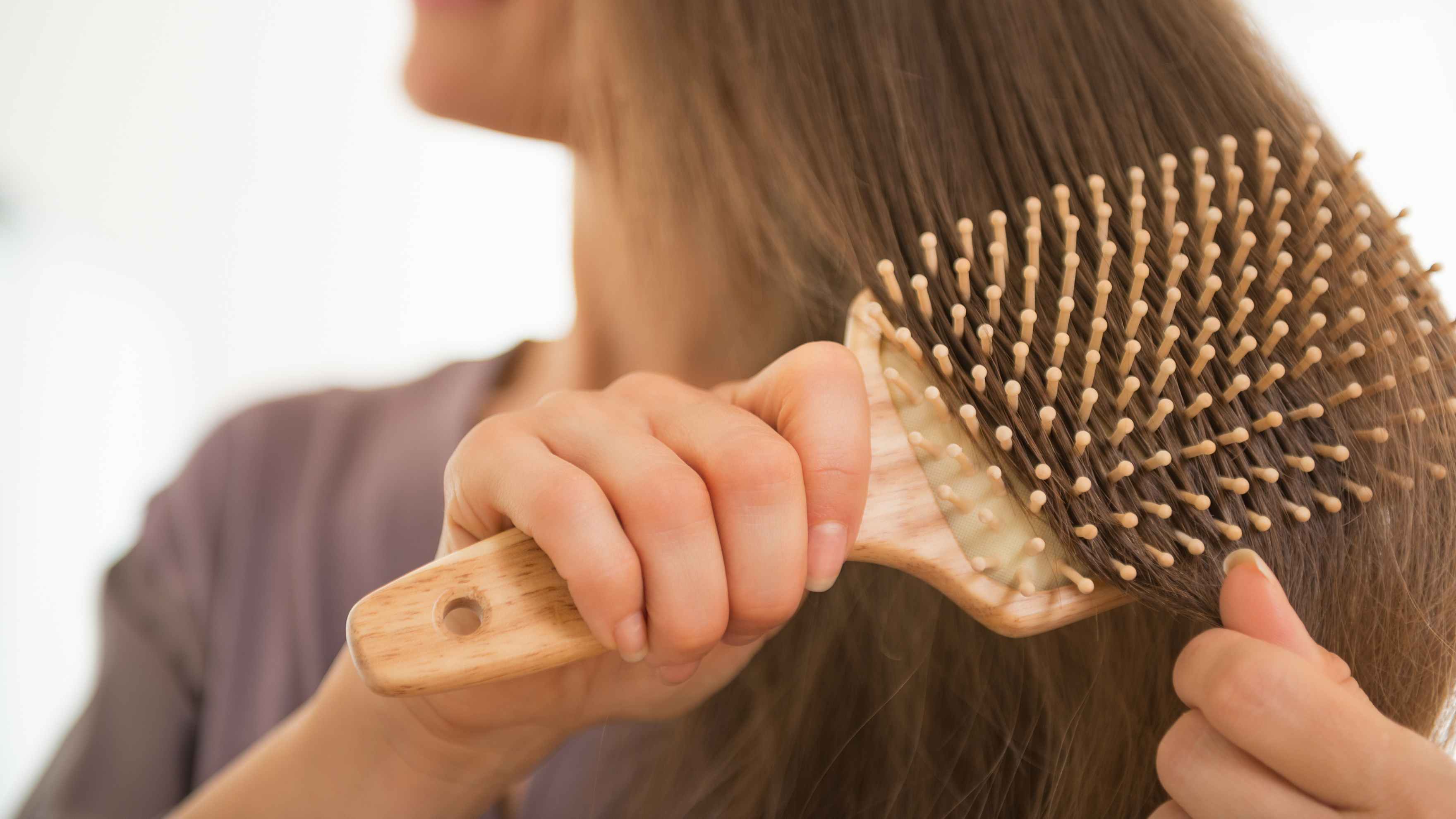 Comb gently