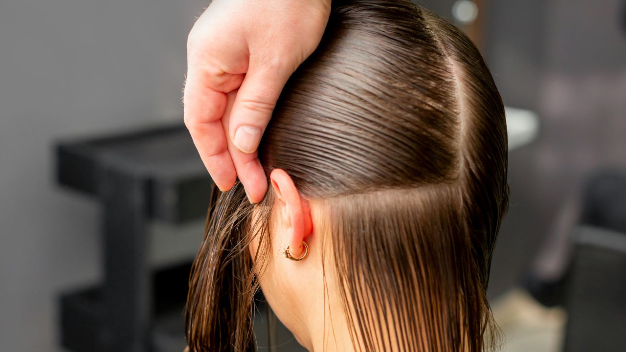 6. Change your parting