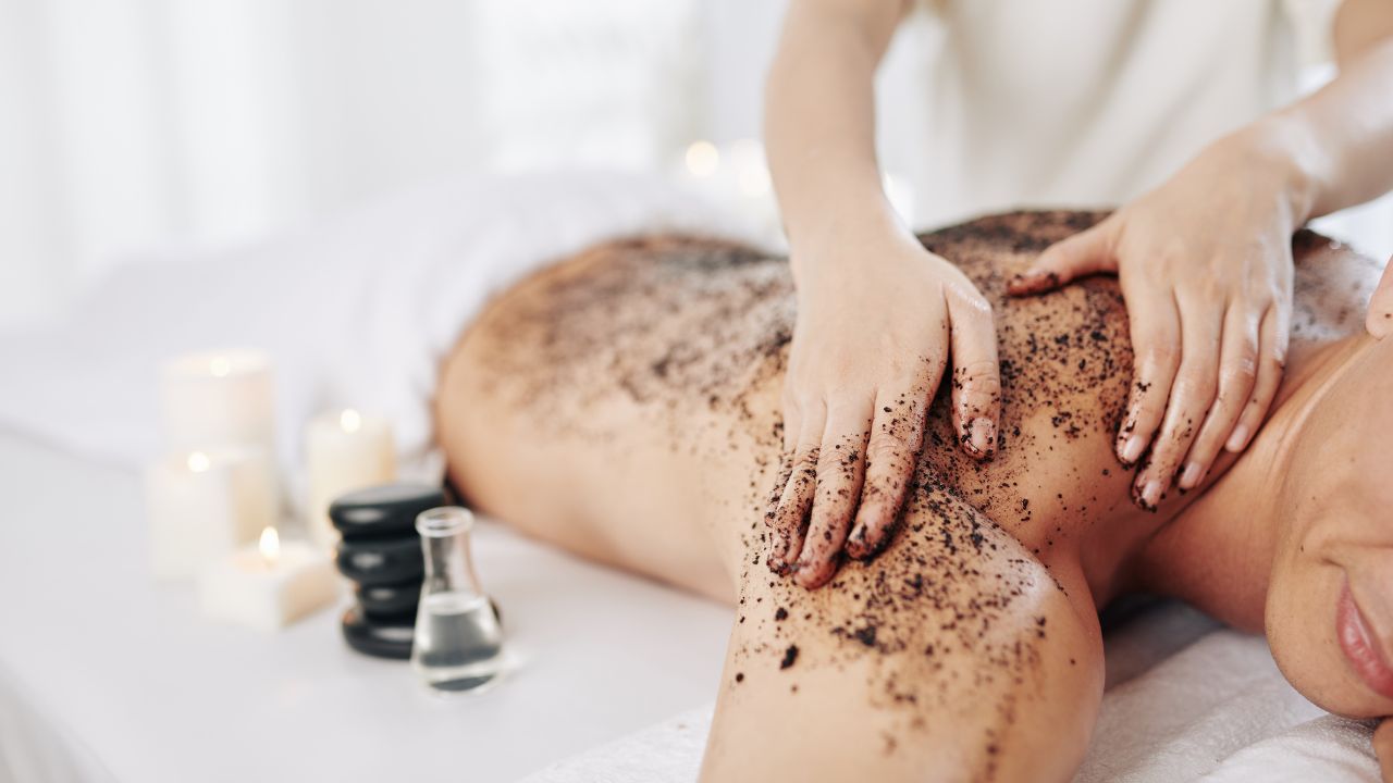 coffee scrub