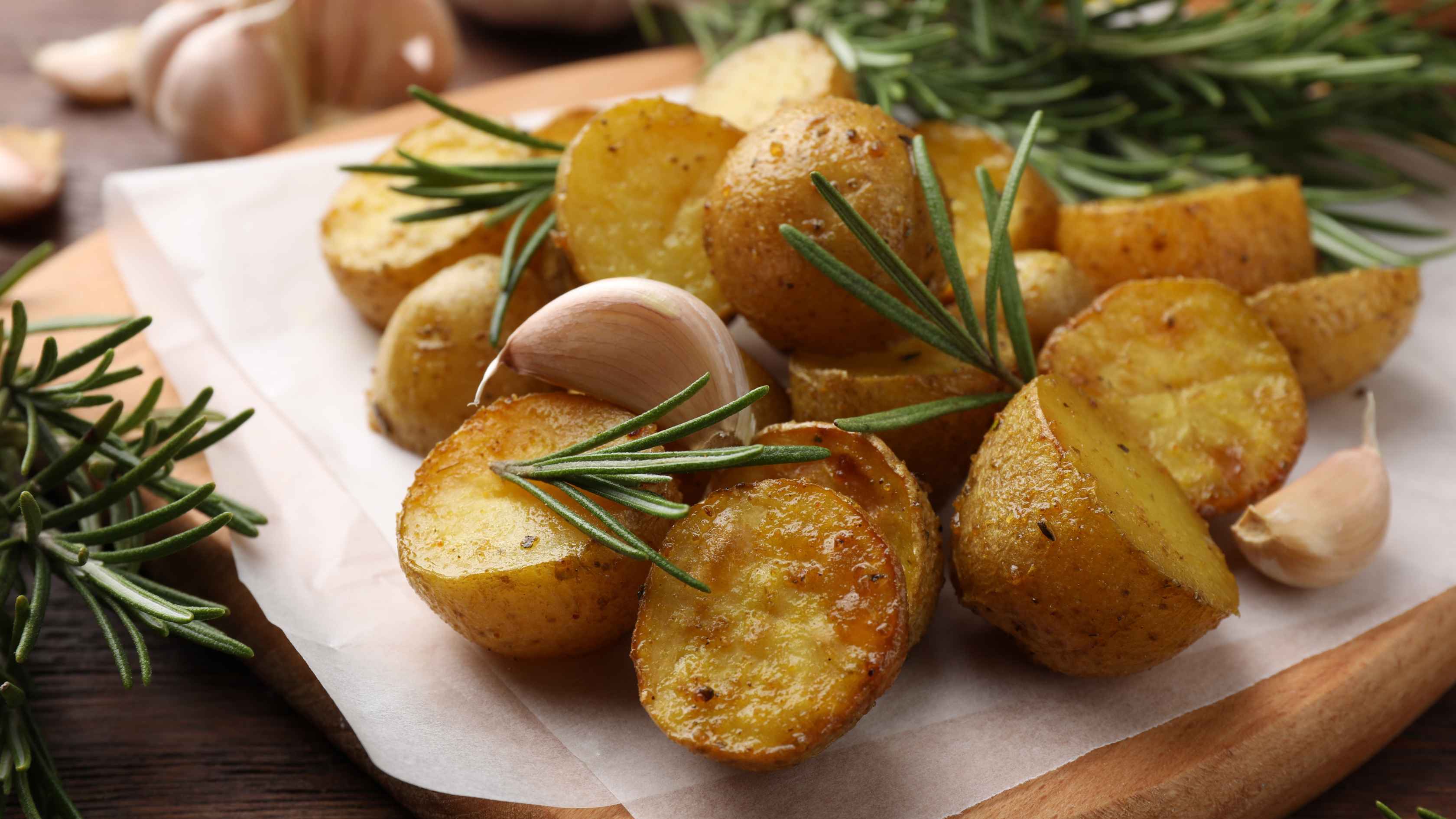 Baked potatoes