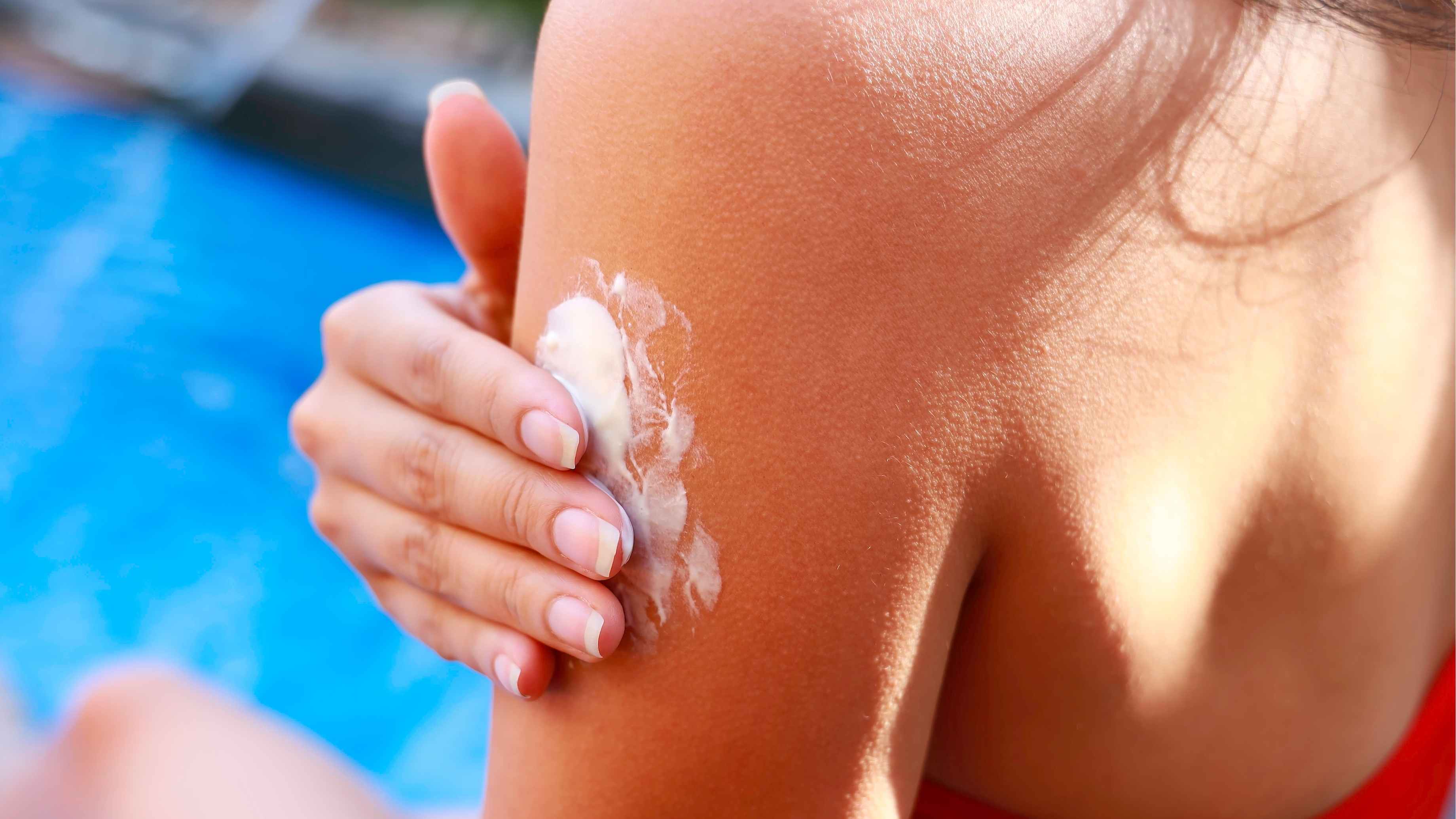 Apply a Waterproof Sunscreen Before Swimming