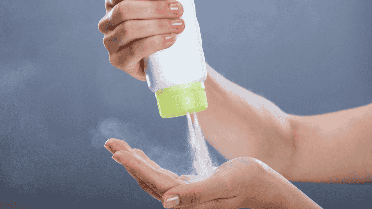 2. Baby powder