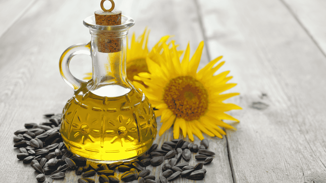 Banana and Sunflower oil