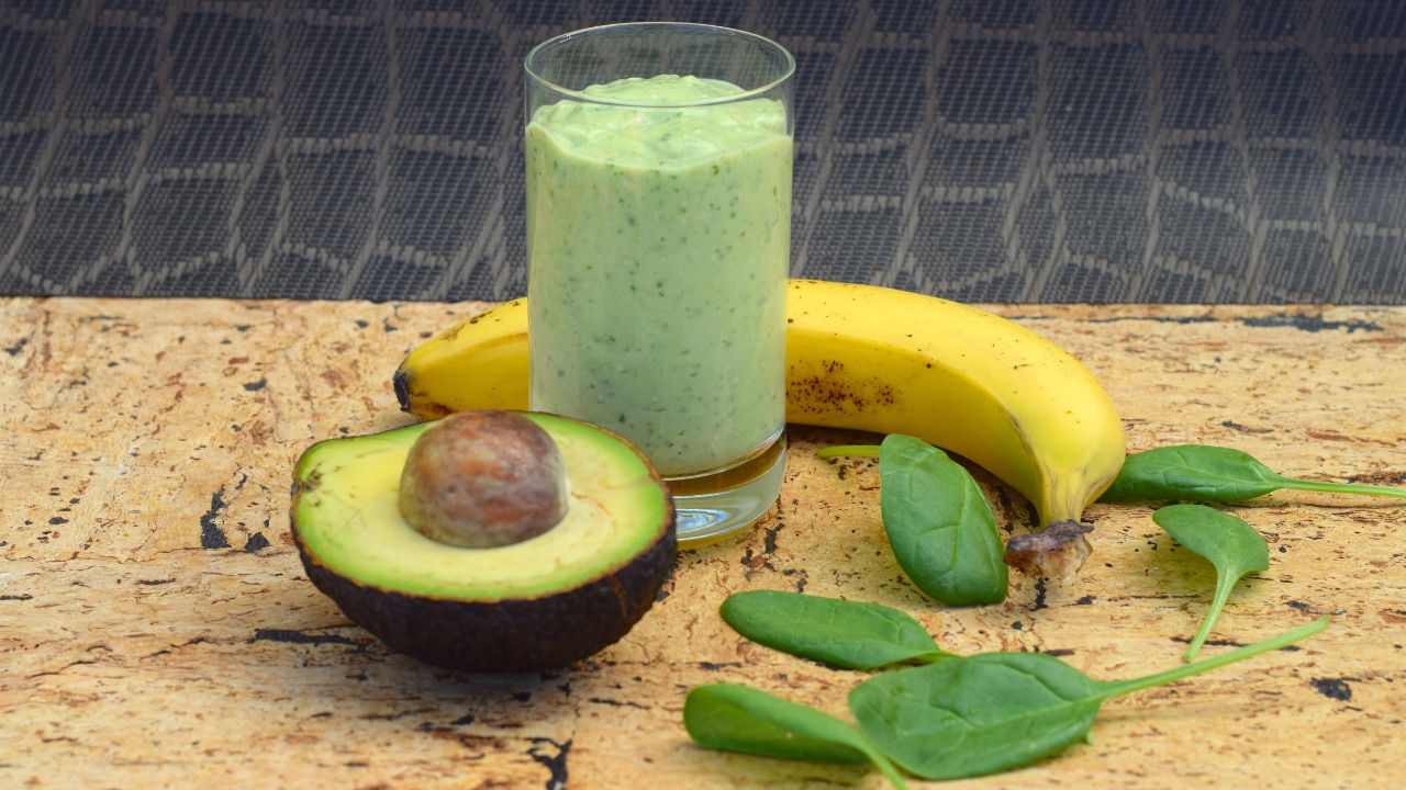Banana and avocado mask