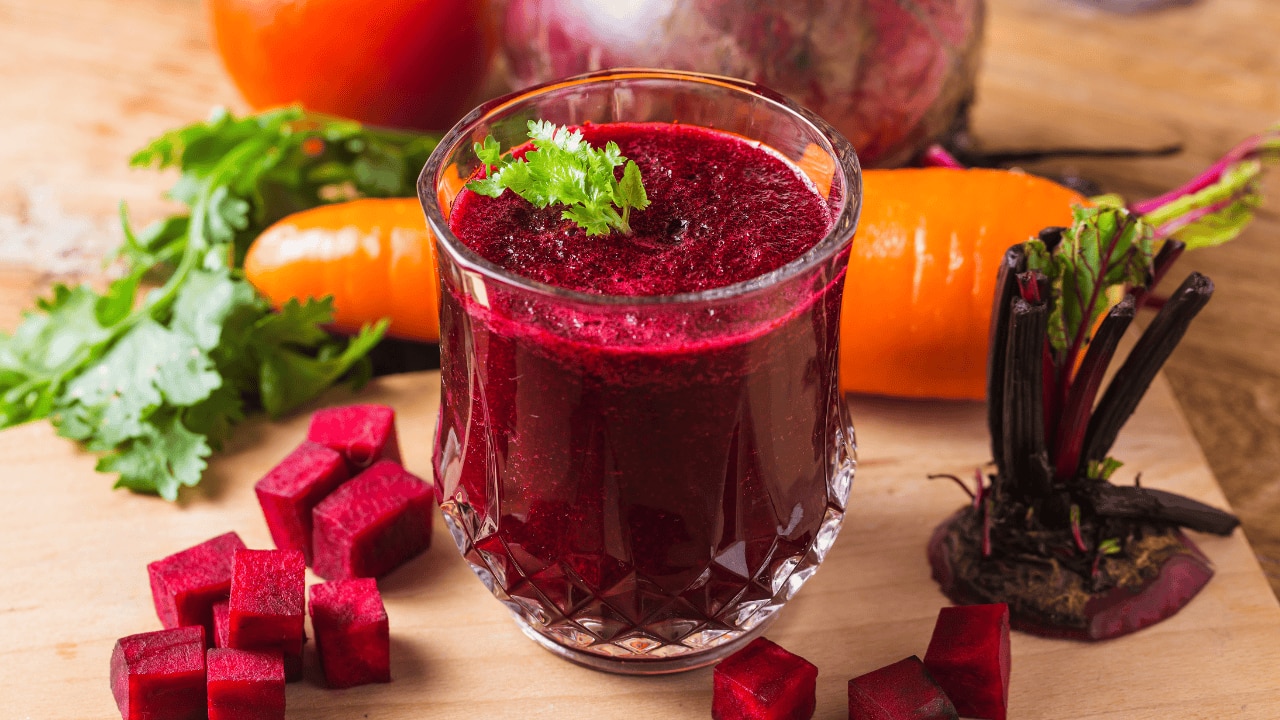 1. Beetroot juice