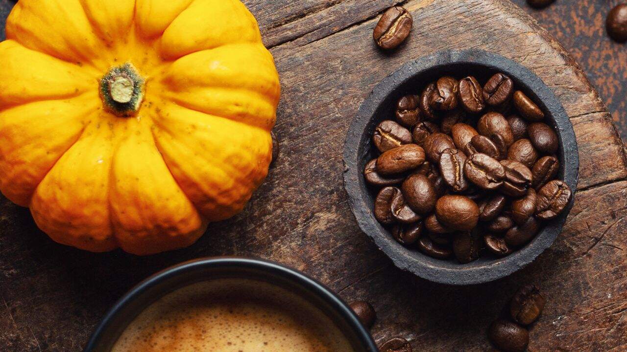 2. Coffee and pumpkin