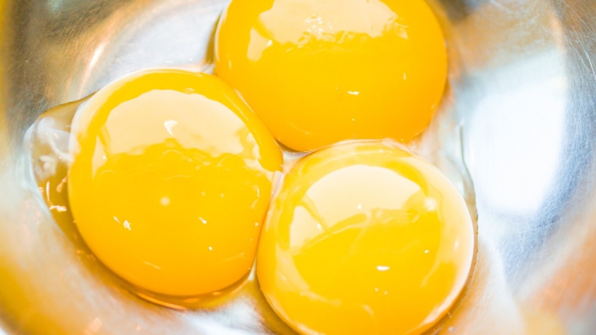 - Coffee and egg yolk mask