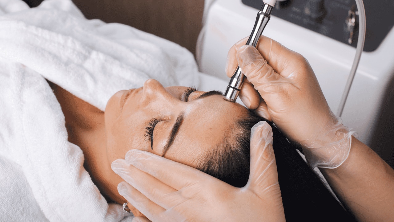 01. Crystal microdermabrasion