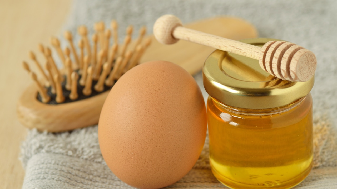 Egg and Honey Hair Mask