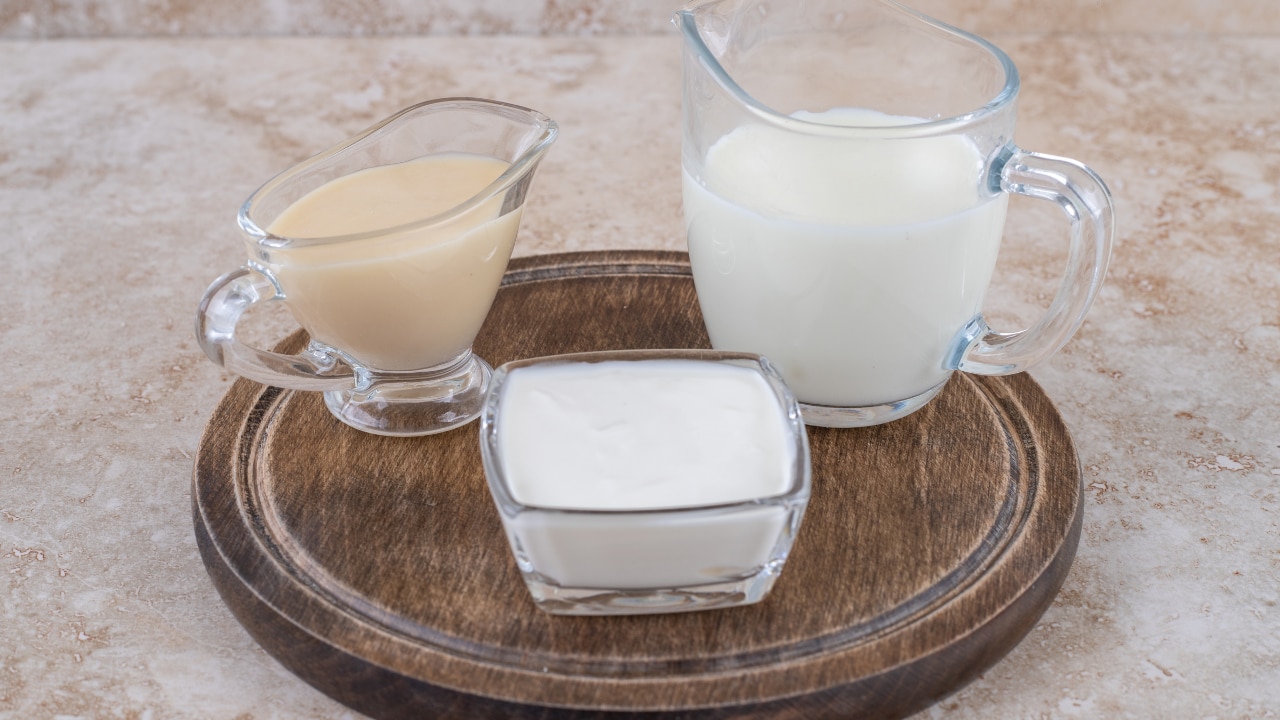 Gelatin and milk