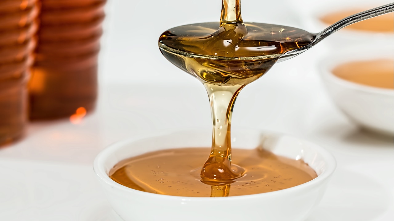 Green tea and honey mask