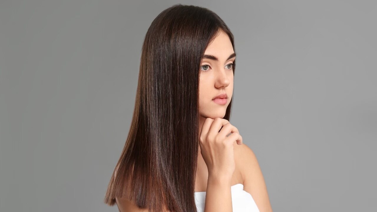 How to use the homemade hair straightening gel