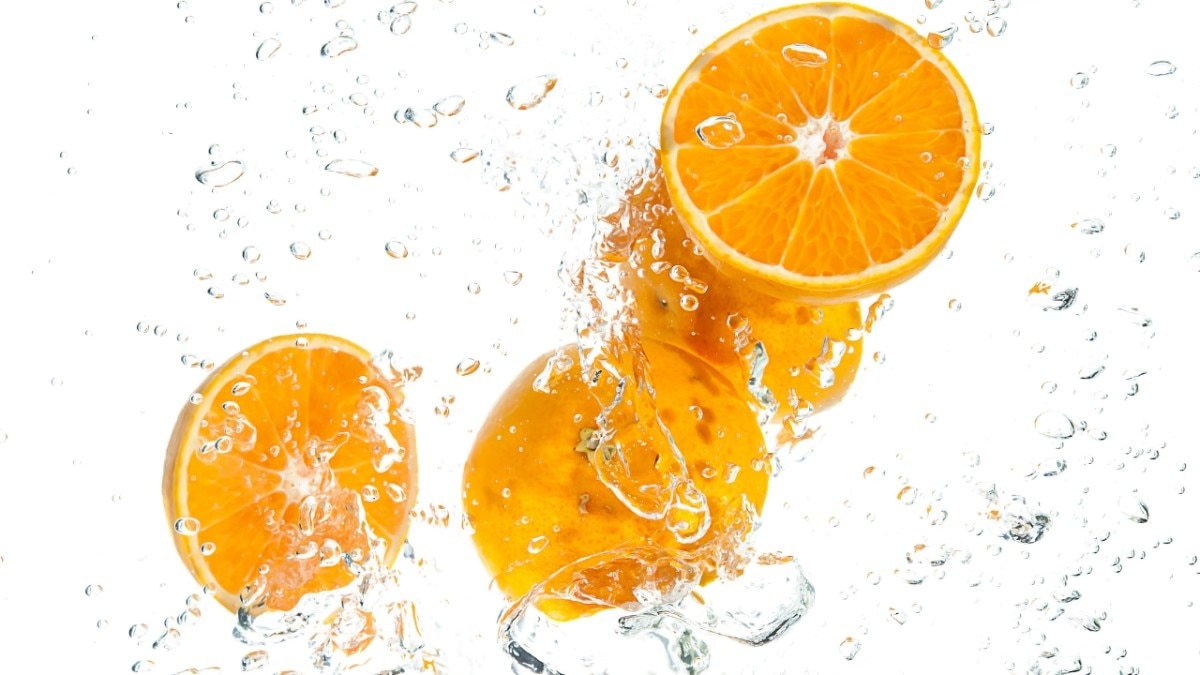 2) Is it better to drink orange juice as compared to eating the fruit?