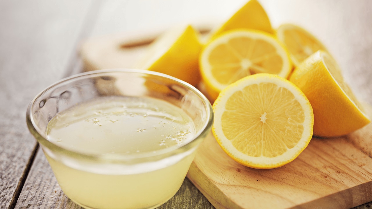 6. Lemon juice