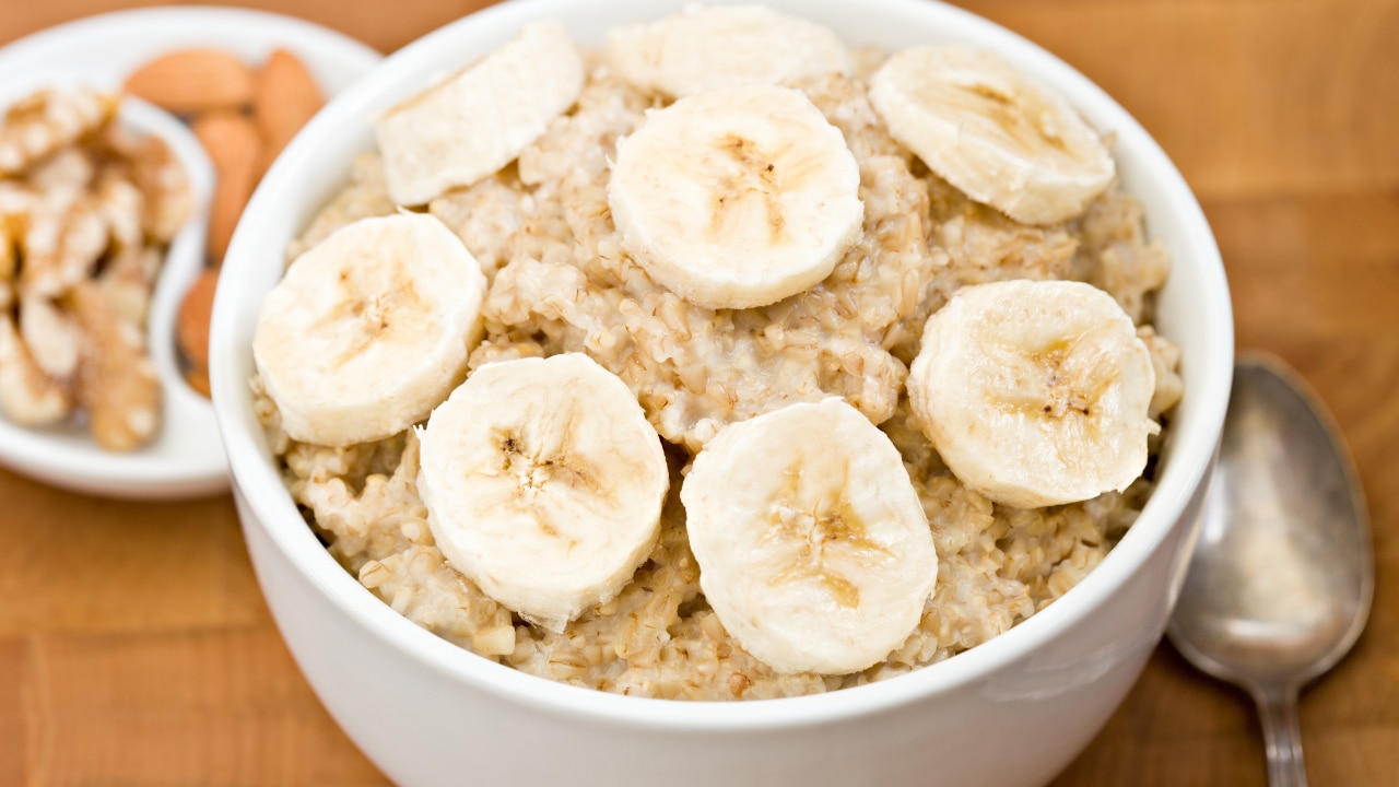 Oatmeal and banana