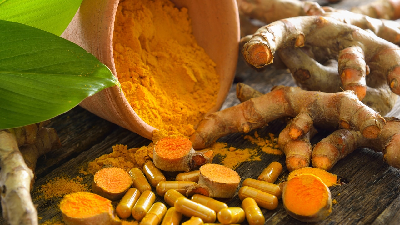 Papaya and turmeric