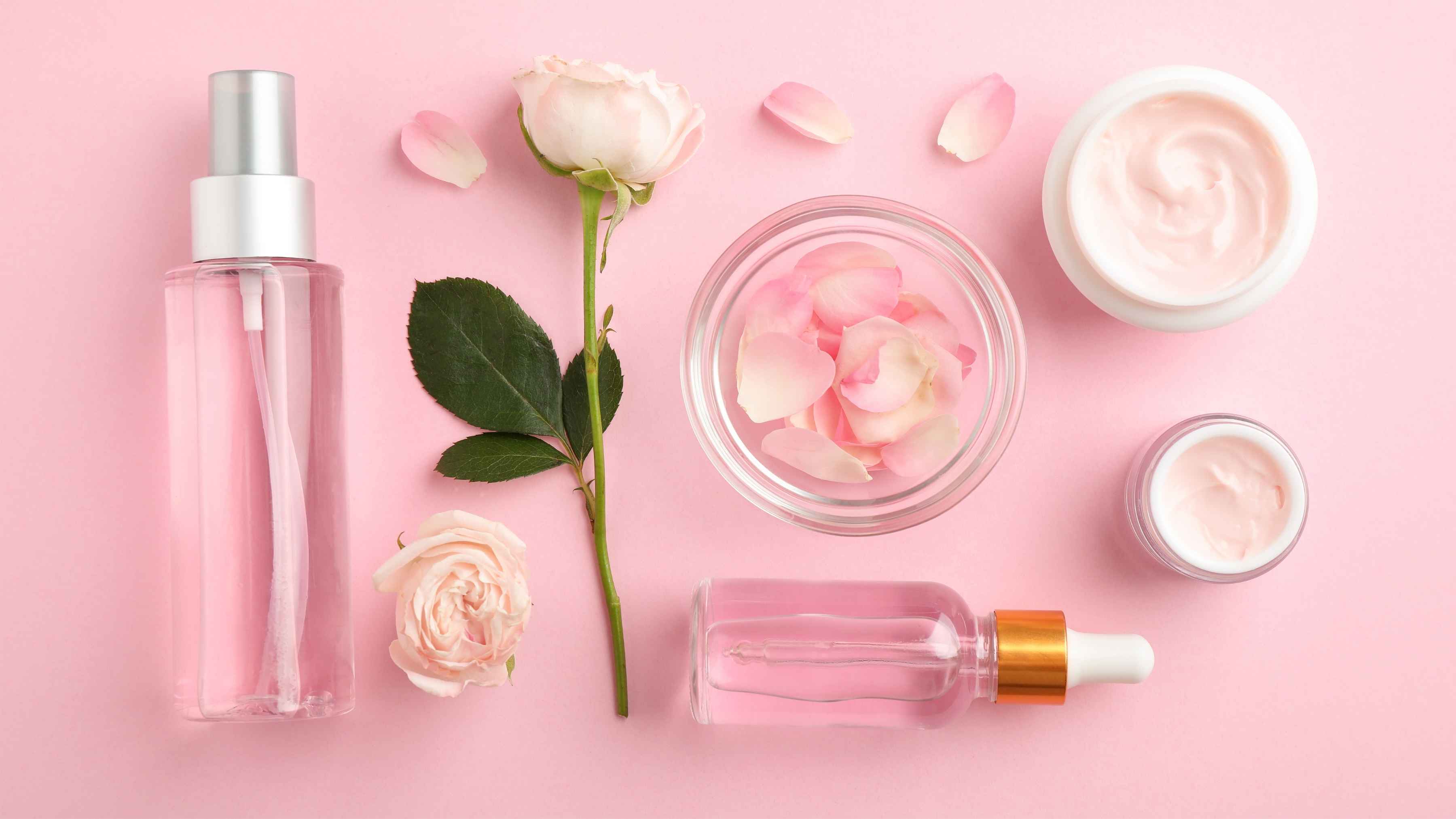 Rose-water-for-dark-circles