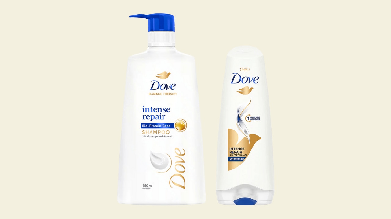 3. Dove Intense Repair Shampoo