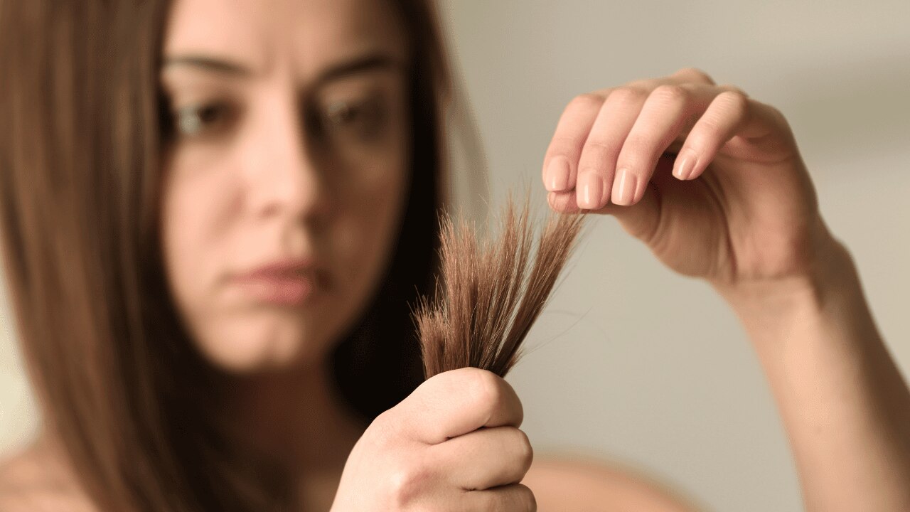 v) Prevent hair damage and split ends