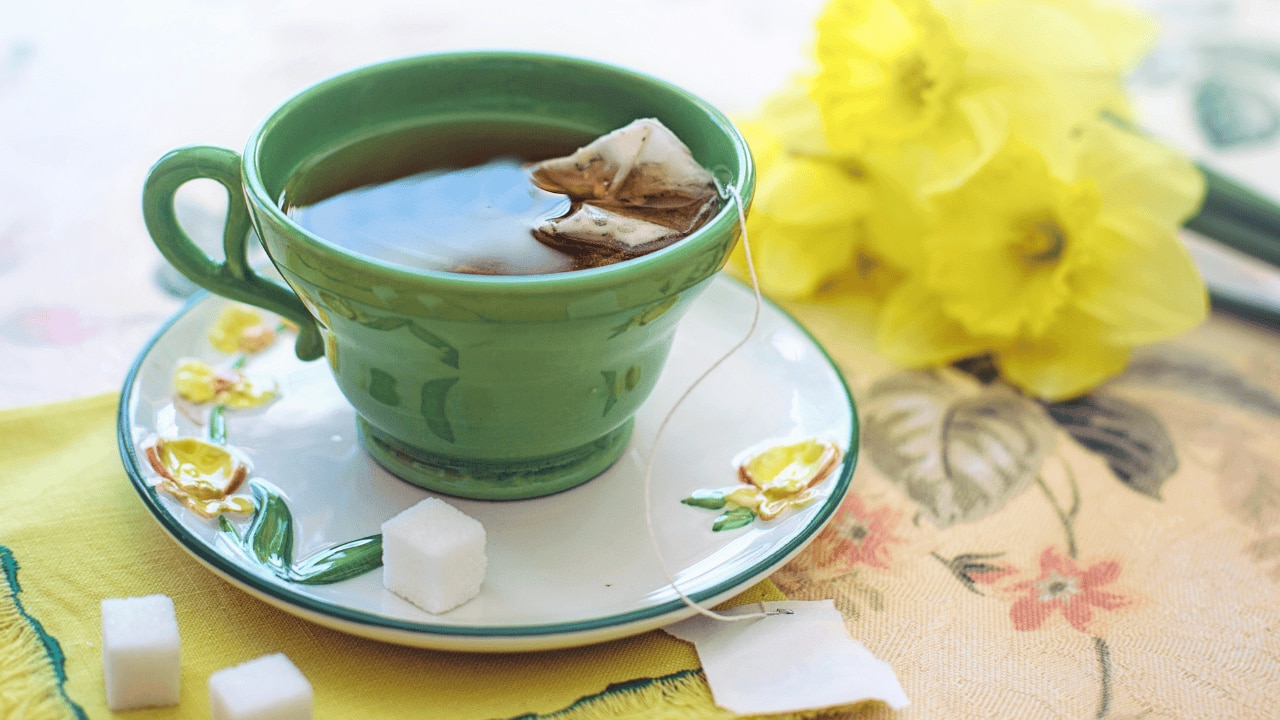 Aloe vera and green tea