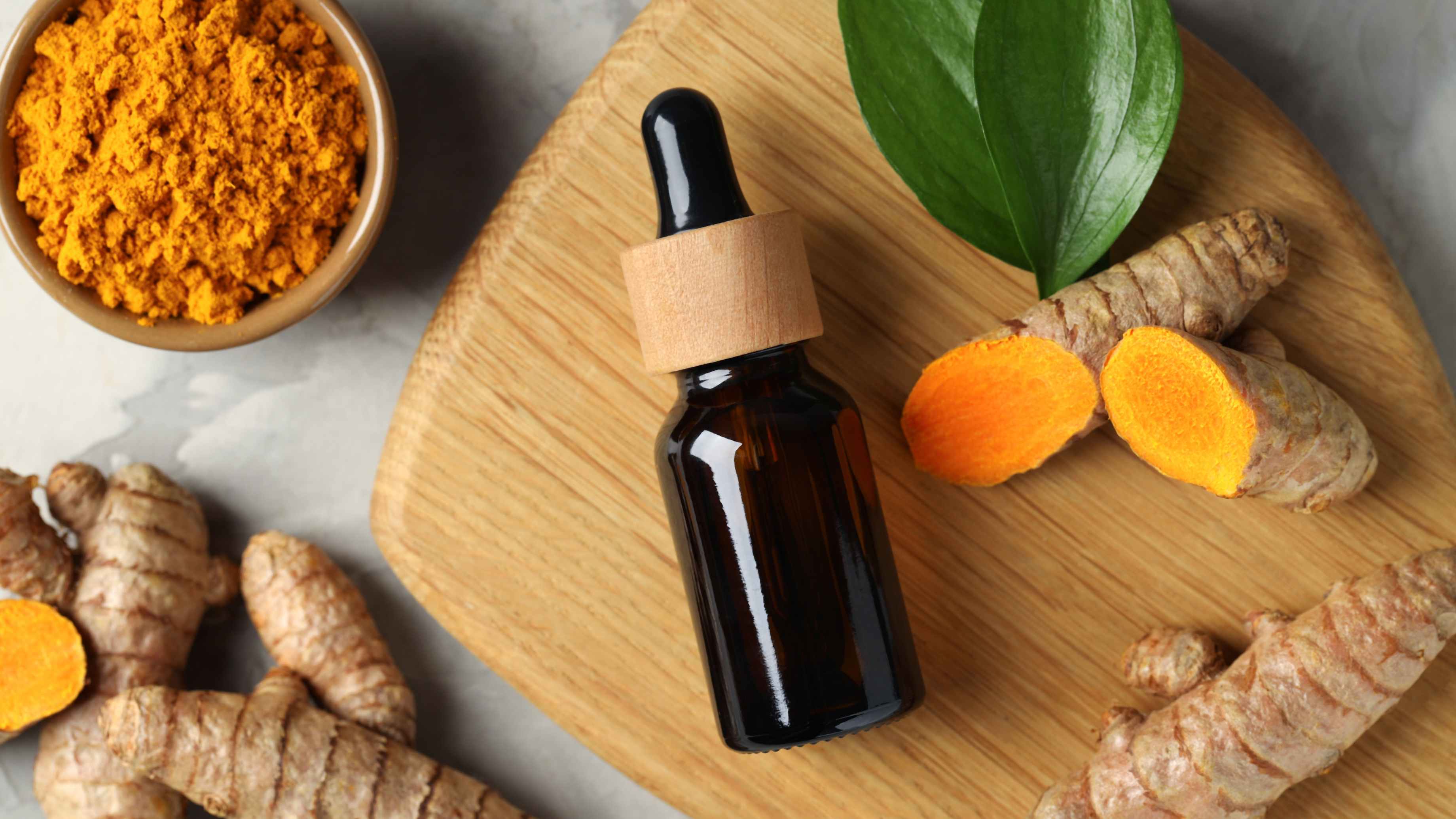 Turmeric + Rose Water Brightening Serum for Dull Skin