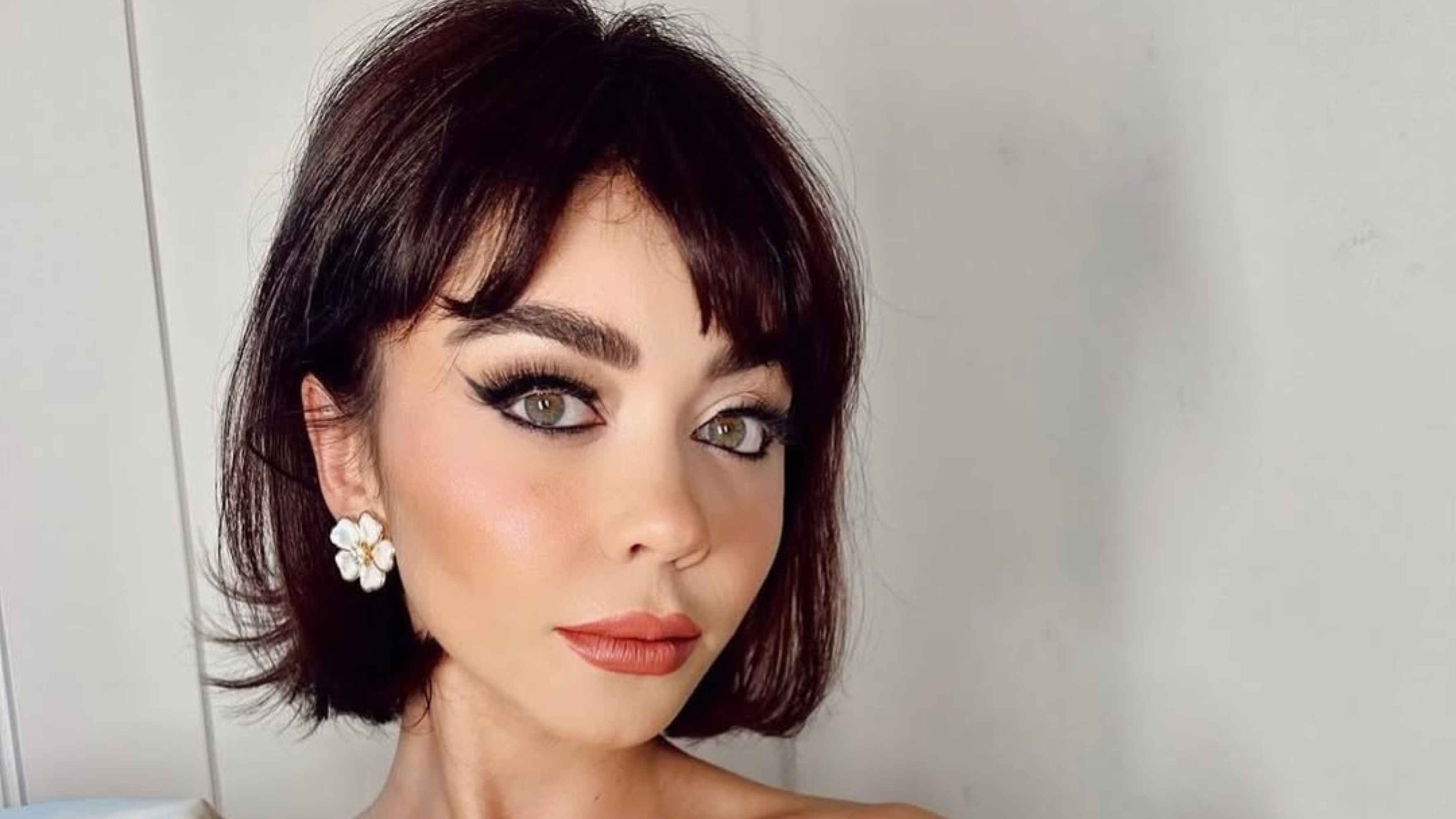 French Bob with Curtain Bangs