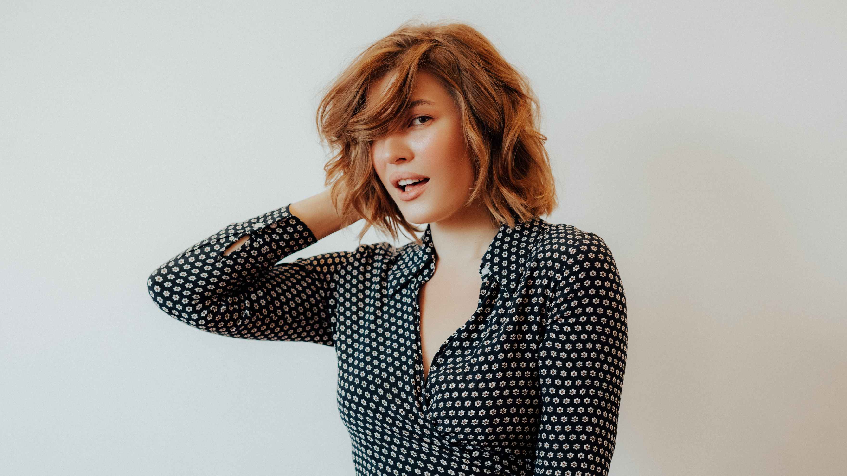 Layered Shaggy Crop