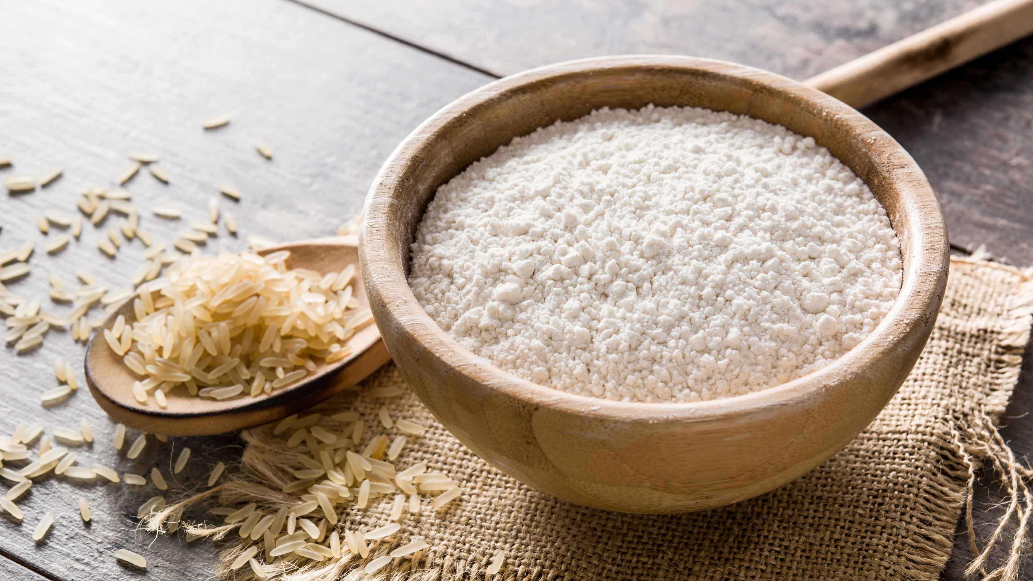 How to Make Rice Flour Face Pack Base at Home