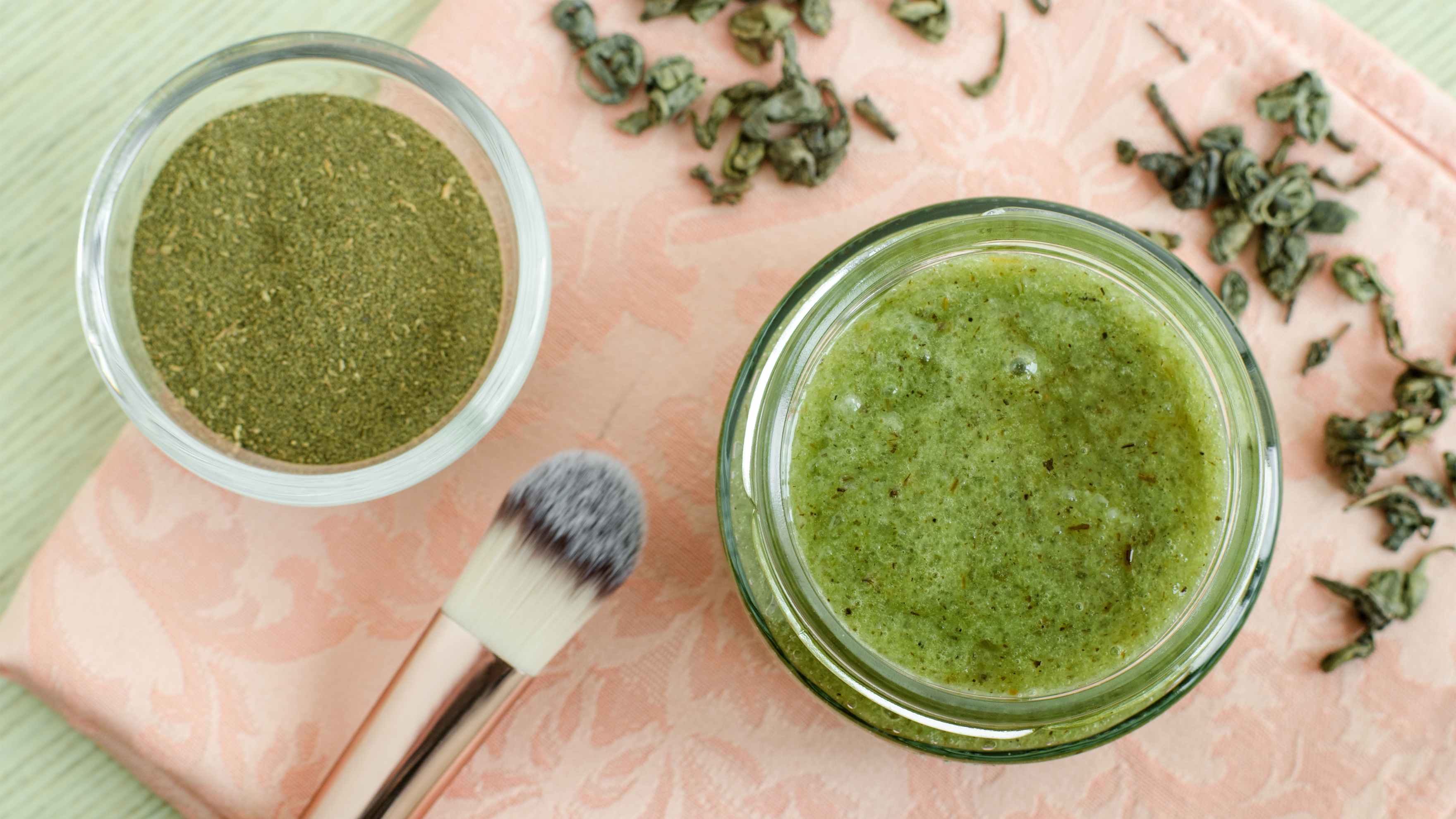 Rice Flour + Green Tea
