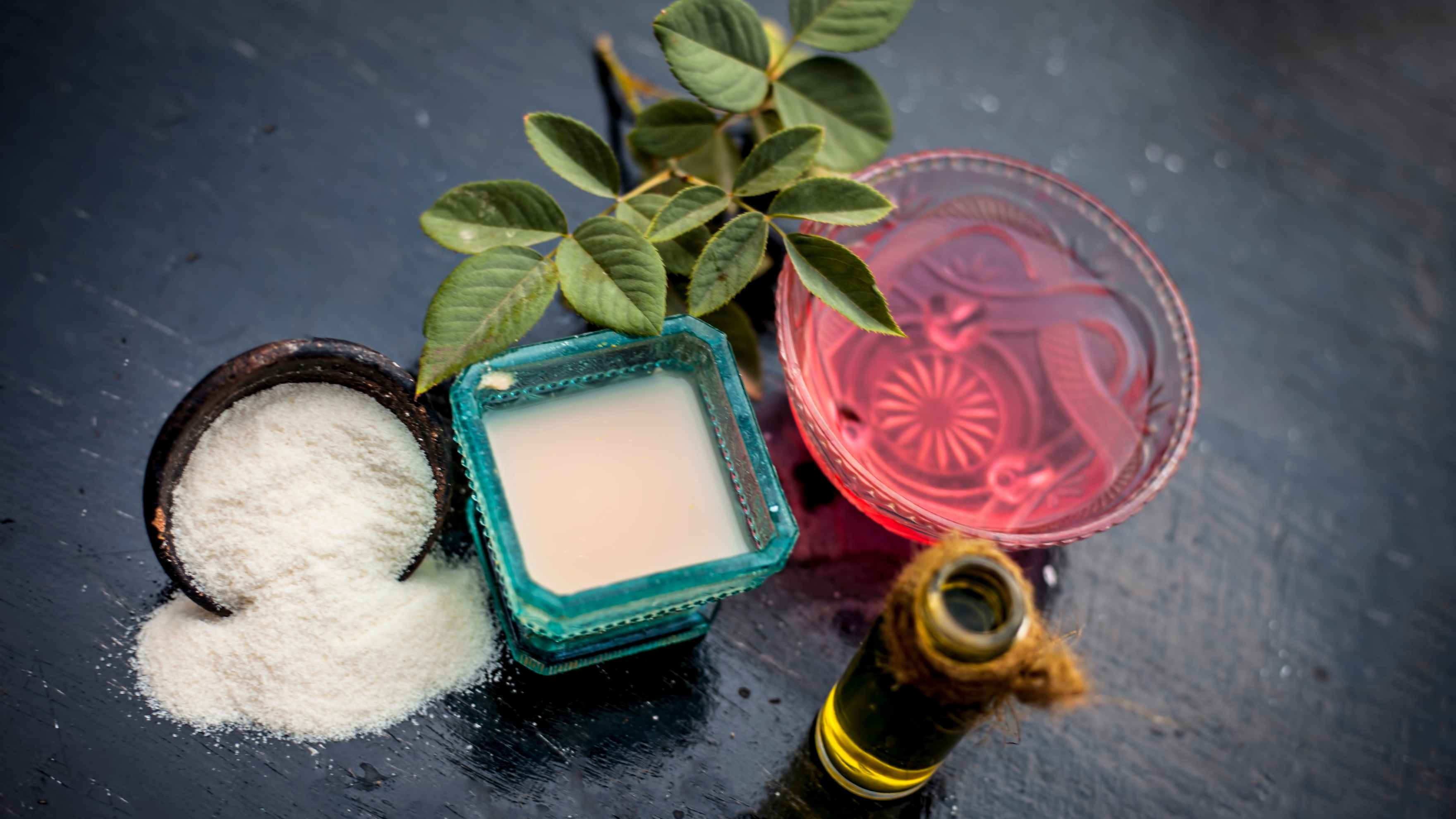 Rice Flour + Neem Powder + Rose Water
