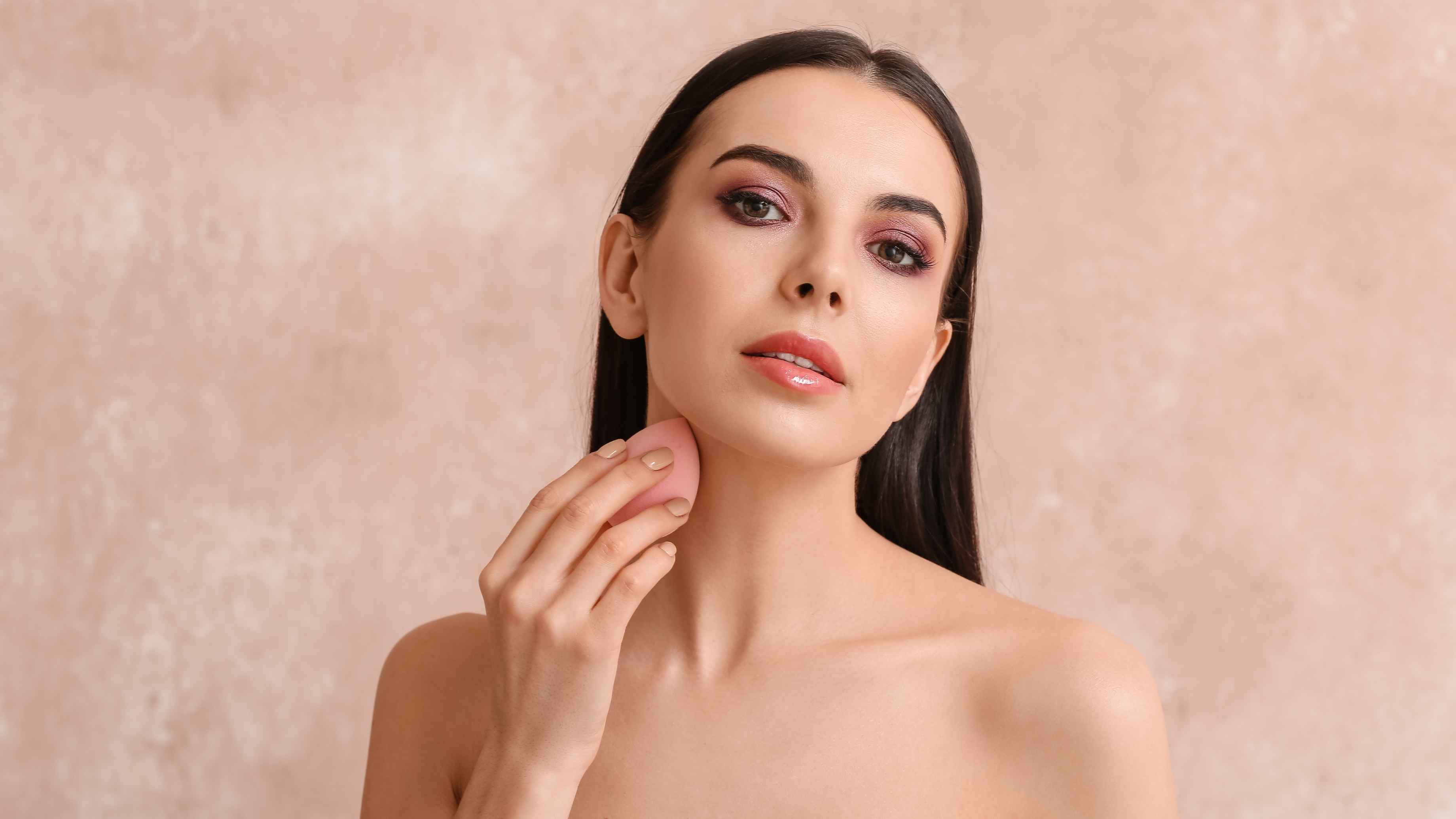 Blend with a damp beauty sponge