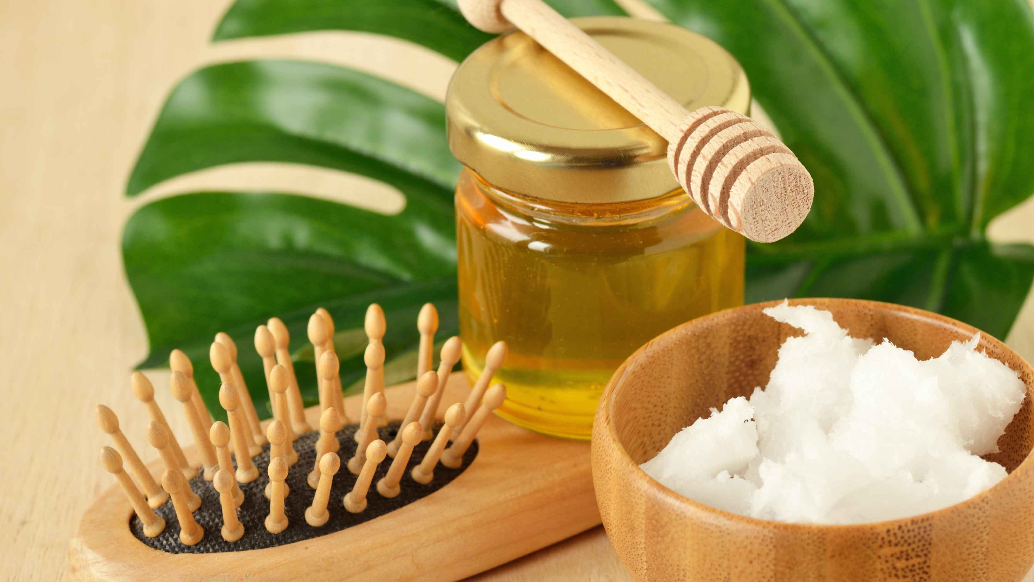 Coconut Oil + Honey Mask