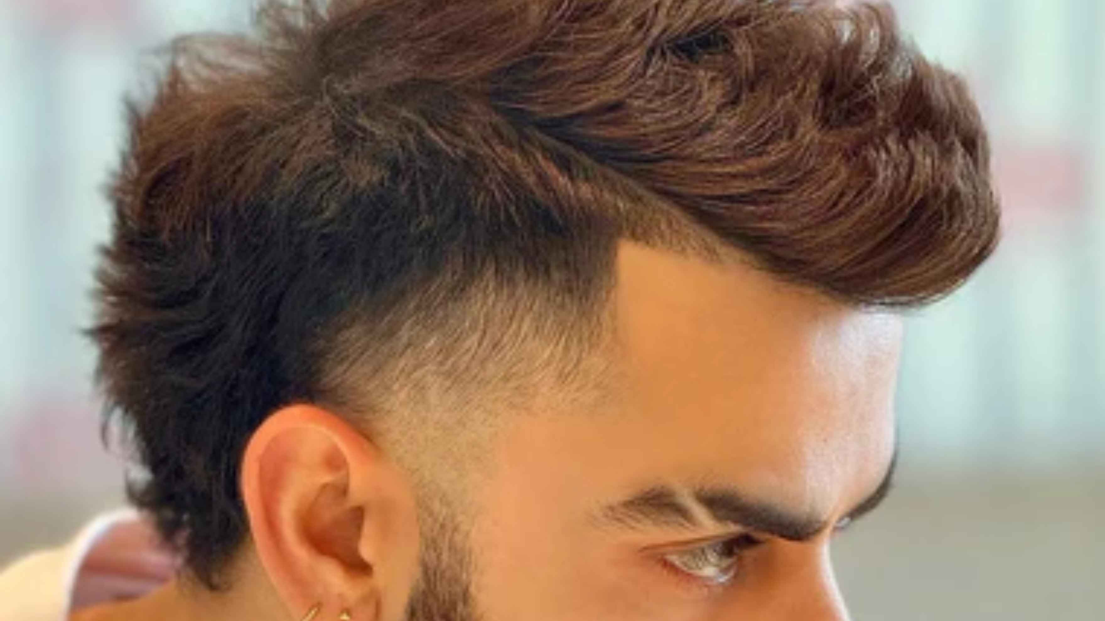 Low Fade Mullet Haircut