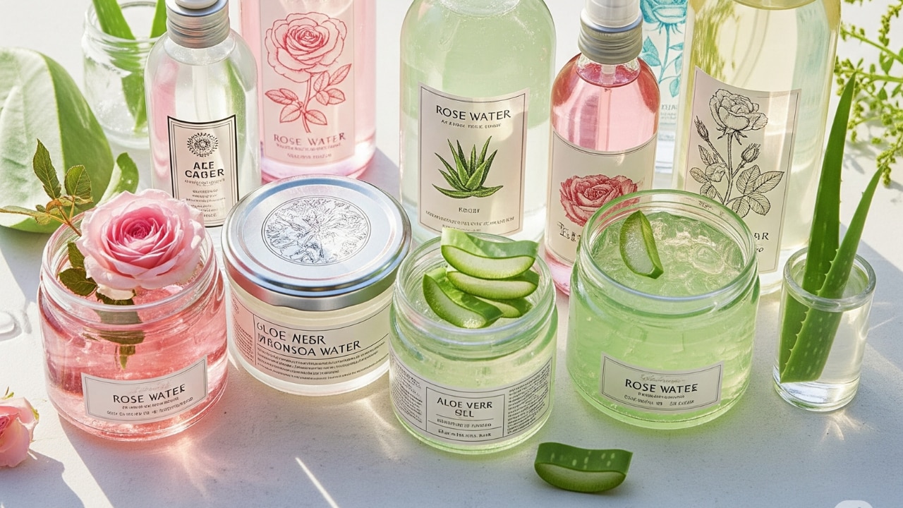 Rose Water + Aloe Vera