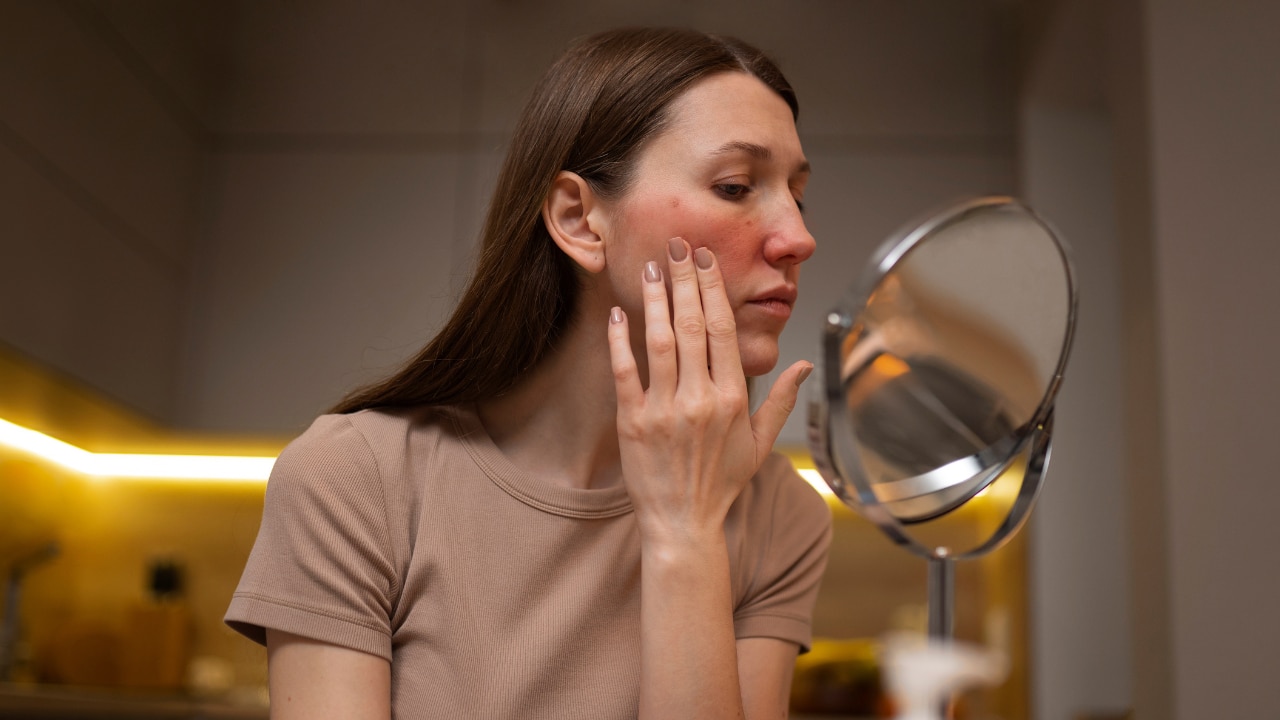 Dry skin