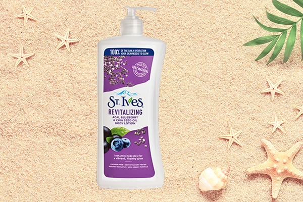 St. Ives Revitalizing Acai Blueberry & Chia Seed Oil Body Lotion St. Ives Revitalizing Acai Blueberry & Chia Seed Oil Body Lotion