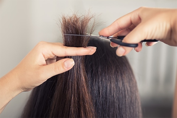 Sleep on a silk pillow cover  for hair growth