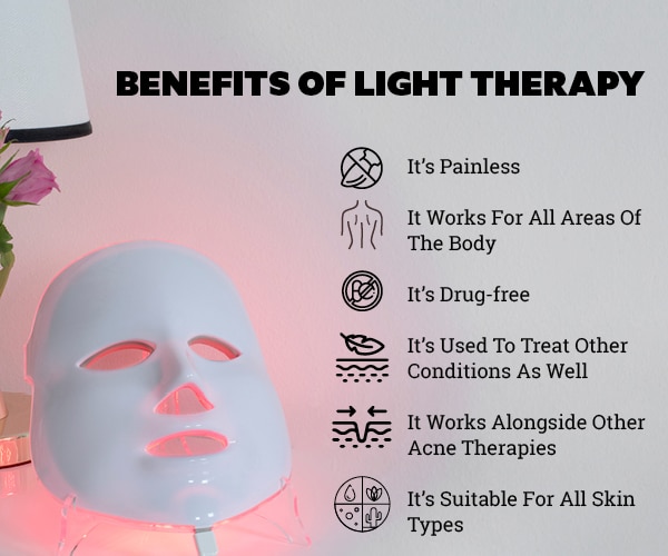 FAQs about light therapy for acne